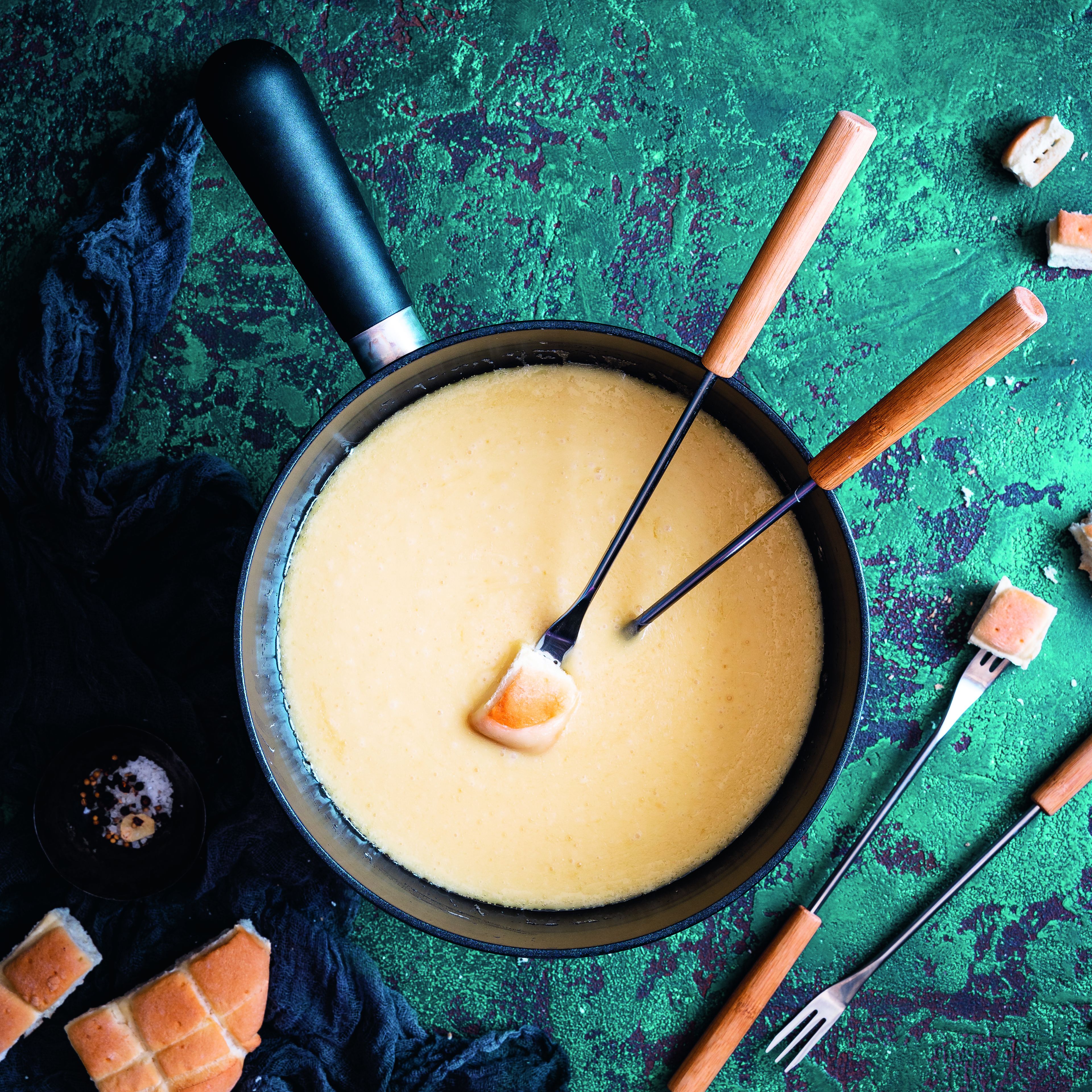 Kochbuch für Fondue und Raclette