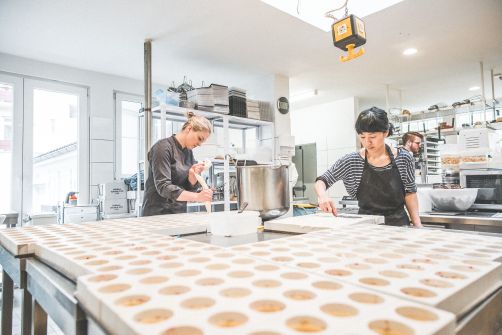 Backen in der Patisserie Ludwig