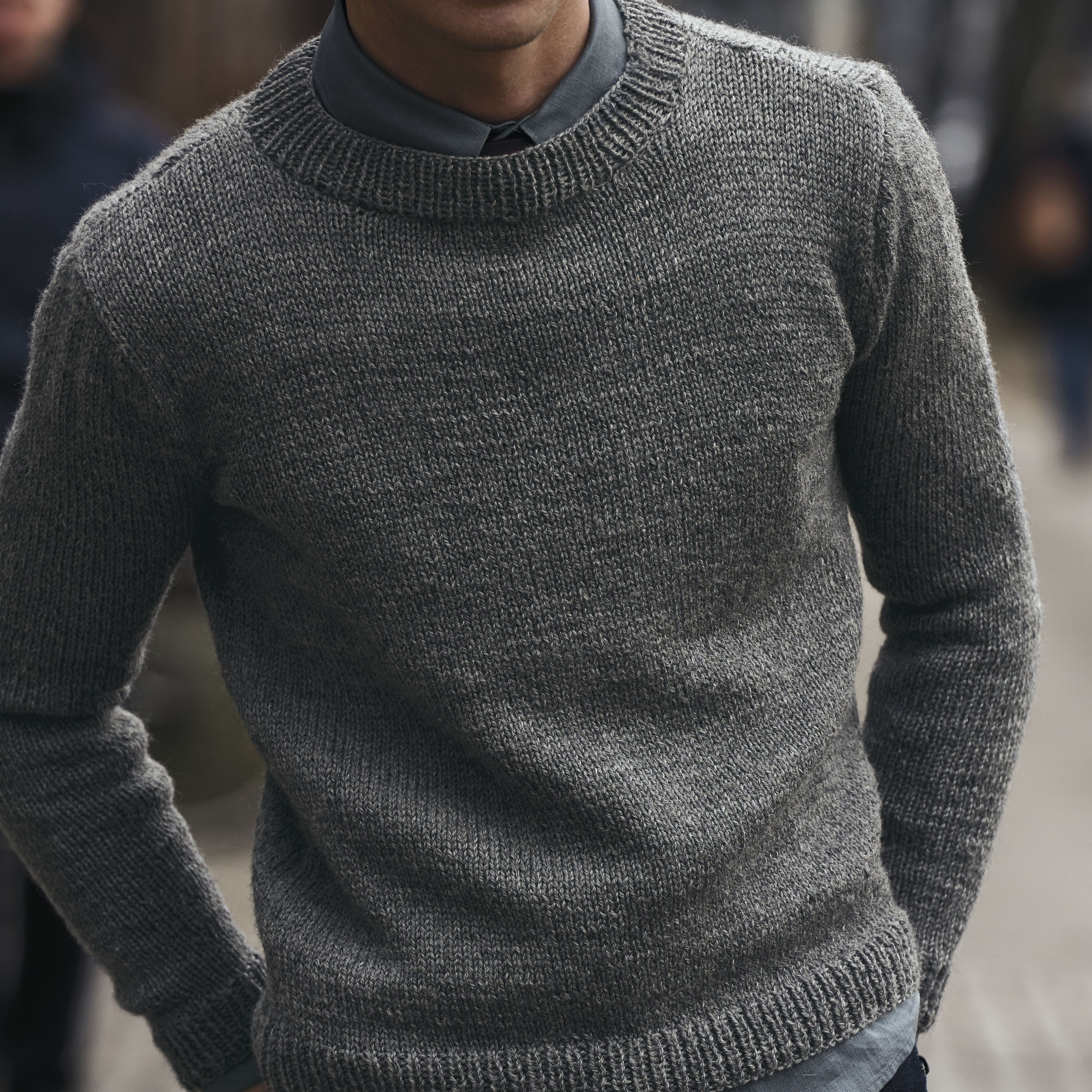 Pullover aus Merino Wolle