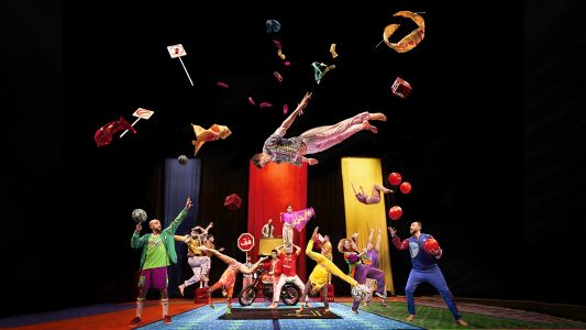 Auftritt der Groupe Acrobatique de Tanger