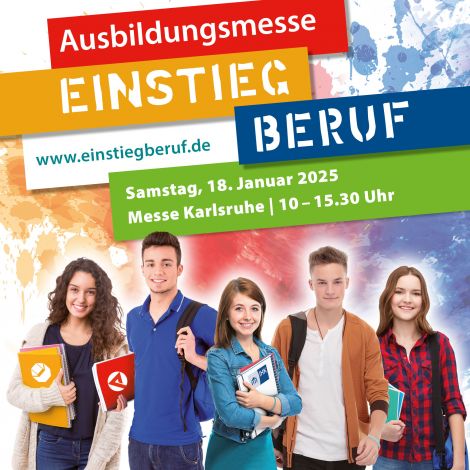 Key Visual Messe Einstieg Beruf