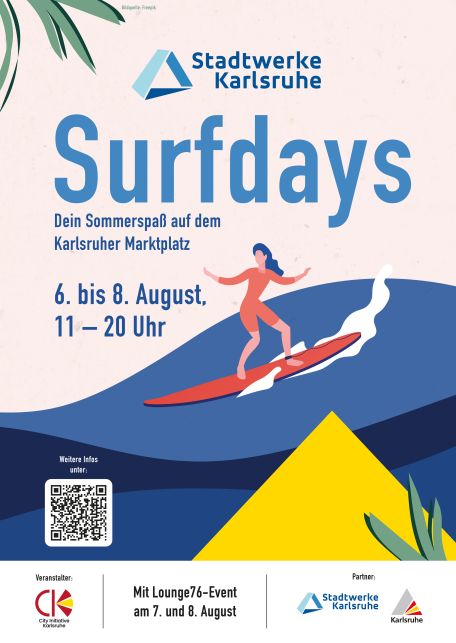 Plakat Surfdays 2026