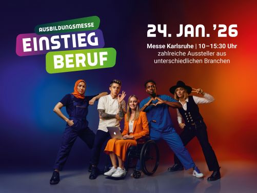 Key Visual Messe Einstieg Beruf 2026