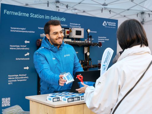 Infotour zum Ausbau des Fernwärmenetz in Durlach