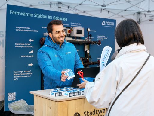 Infotour zum Ausbau des Fernwärmenetz in der Südstadt
