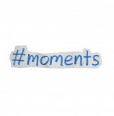 Zeichnung Schriftzug #moments