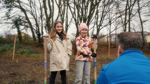 Baumpflanzaktion Karlsruhe