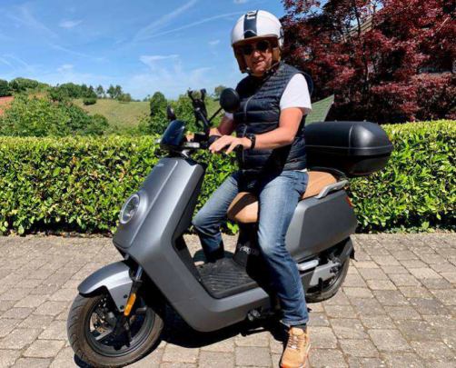 Rolf und sein Roller
