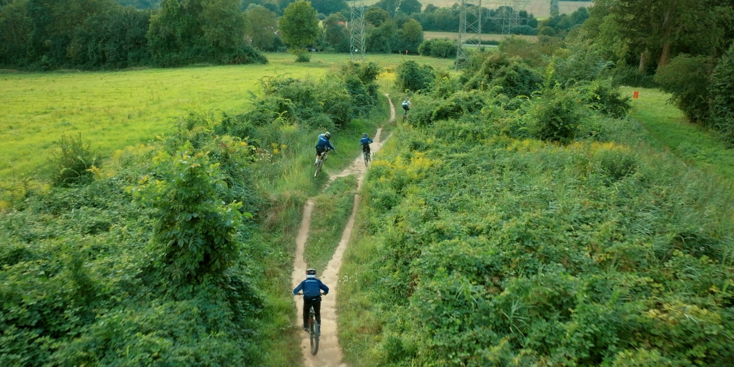 Bikes auf der Strecke