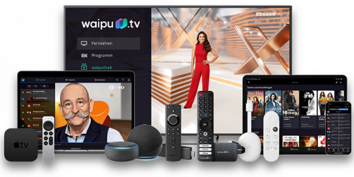 Fernsehen mit waipu.tv