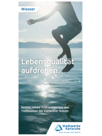 Tarifflyer Wasser