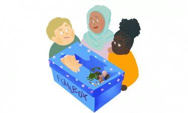 Eine Fühlbox basteln – Bastelanleitung