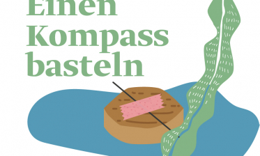 Nadelkompass – Bastelanleitung