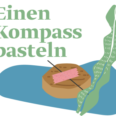 Nadelkompass – Bastelanleitung
