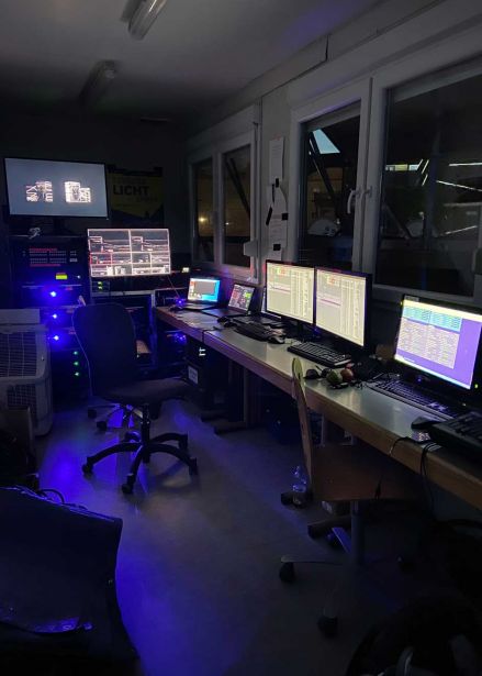 Vorführraum der Schlosslichtspiele