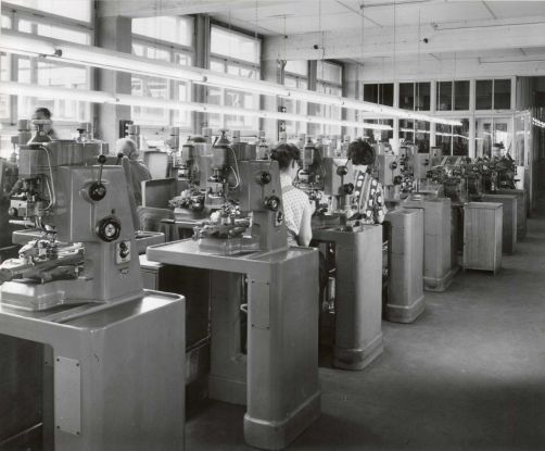 Profilfräsautomaten für Rohwerkefertigung, PUW, 1960/65