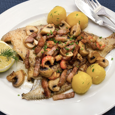 Scholle Finkenwerder Art – Rezept