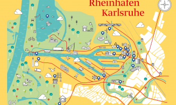 Schaubild Rheinhafen Karlsruhe