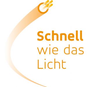 Glasfasernetz schnell wie das Licht