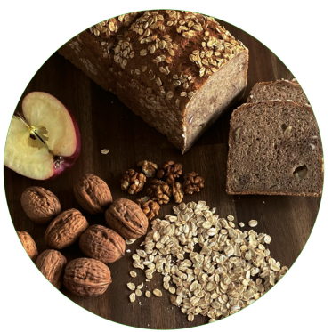Weihnachtliches Dinkelbrot – Rezept