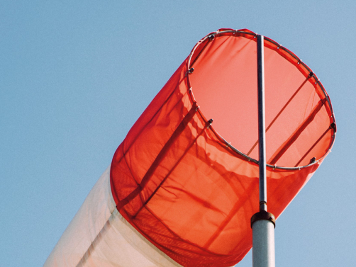 Daher weht der Wind!