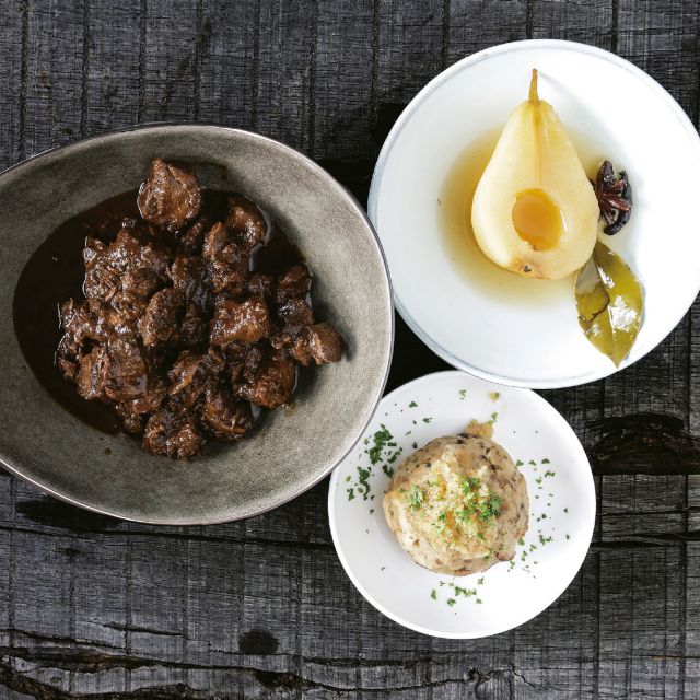 Hirschgulasch