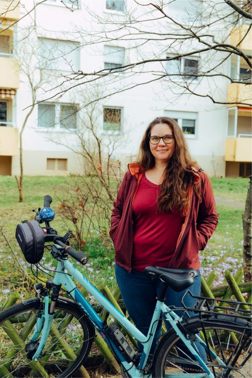 Katrin Hillenbrand, Vorsitzende des ADFC Karlsruhe