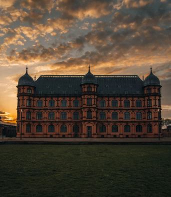 Bild vom Schloss Gottesaue in Karlsruhe