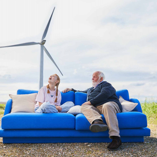 Zwei auf dem blauen Sofa - Imagefilm