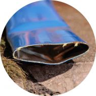 Detailansicht defektes Wasserrohr