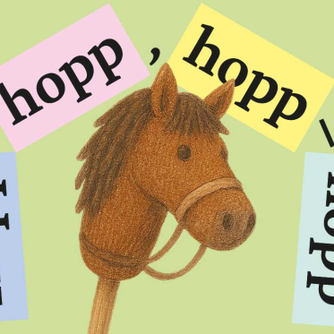 Hopp-hopp: DIY-Steckenpferd