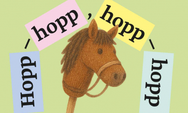 Hopp-hopp: DIY-Steckenpferd