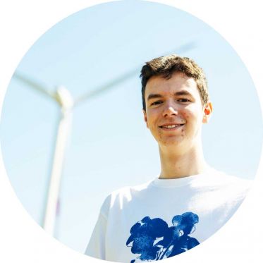 Bildunterschrift hinten, hinter den Wortbergen, fern der Länder Vokalien und Konsonantien leben die Blindtexte.