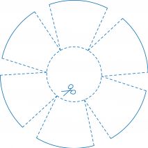 Illustration eines Joghurtbechers