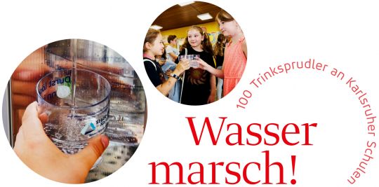 Trinkwassersprudler an Karlsruher Schulen