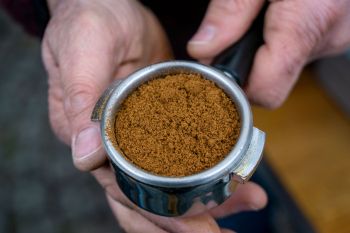 Kaffee in Siebträger 