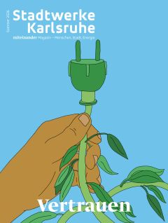 Titelbild des Stadtwerke miteinander Magazins