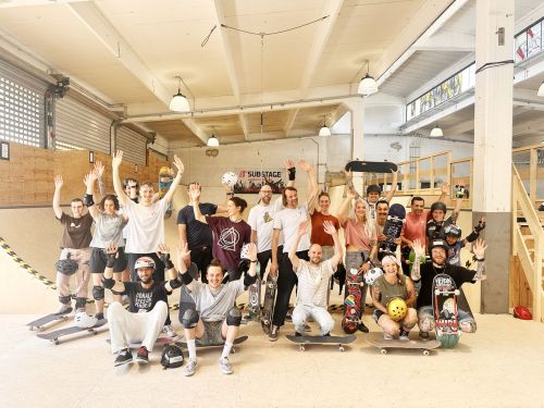 Mitglieder*innen Verein Rollbrett e.V. Karlsruhe