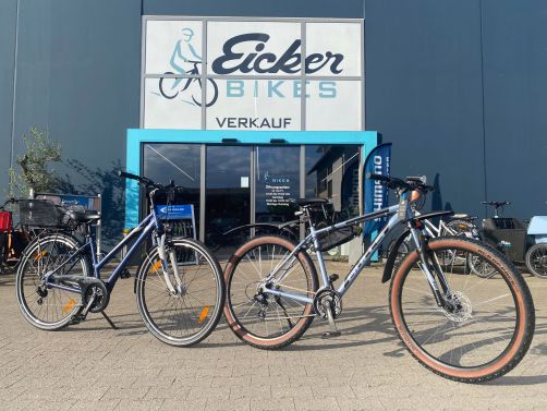 Eicker Bikes | Vergünstigte Fahrräder mit exklusivem Zubehör-Set