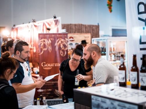 Fächerbräu Messestand