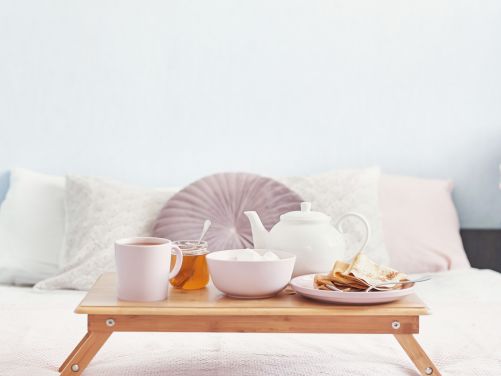 Frühstück im Bett
