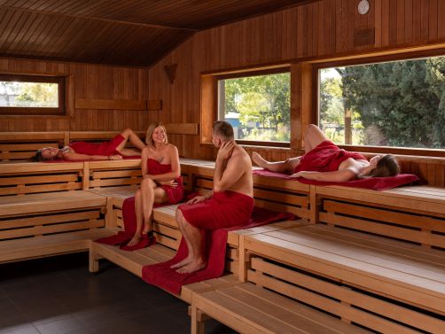 Sauna im Fächerbad in Karlsruhe