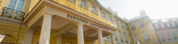 Eingang Badisches Landesmuseum