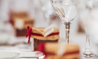 Dinner im Vorstandskonferenzraum der Sparkasse Karlsruhe