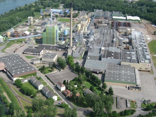 Bildquelle: Stora Enso Maxau, heute Schwarz Produktion Maxau