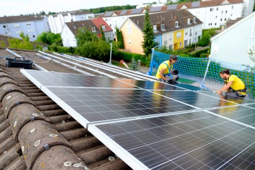 Installation PV Anlage