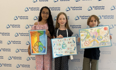 Stadtwerke zeichnen Gewinnerbilder des 36. Schüler-Malwettbewerbs aus
