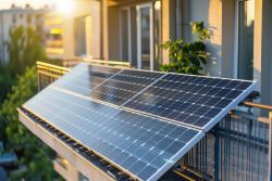 Balkon-Photovoltaikanlage