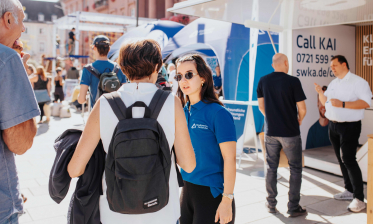 #EnergiewendeOnTour: Stadtwerke starten Roadshow auf dem Karlsruher Marktplatz