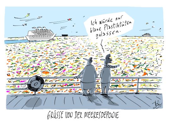 Cartoon-Ausstellung EMAS